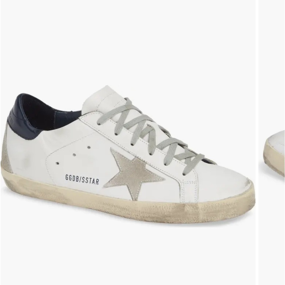 Golden Goose Women's Super-Star with silver star